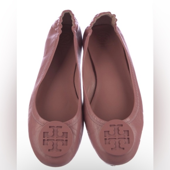 Tory Burch Leather Ballet Flats - Picture 2 of 4